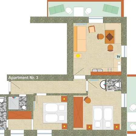 Apartmenthaus Erna 아파트 배드호프가스타인